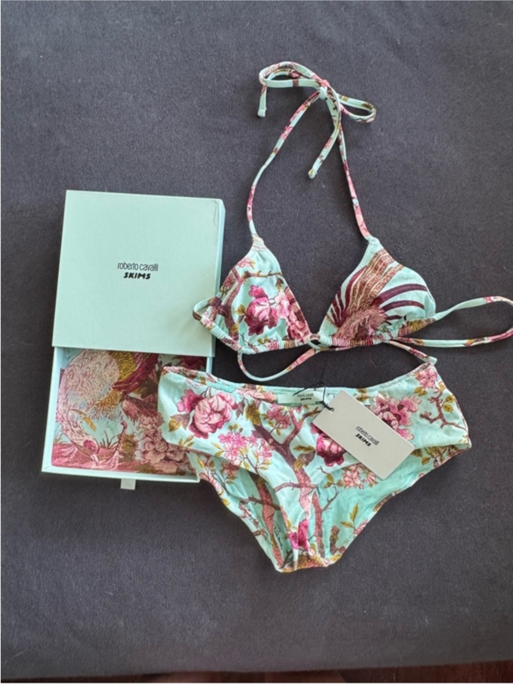 SKIMS x Roberto Cavalli Bikini Set